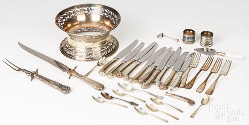 SILVER PLATE AND SILVER HANDLED 30d02e