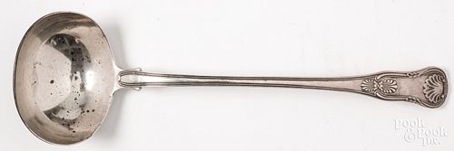 ENGLISH SILVER LADLE, 1825-1826English