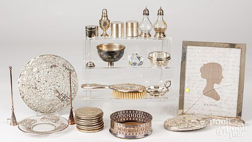 STERLING SILVER, PLATE, AND MOUNTED