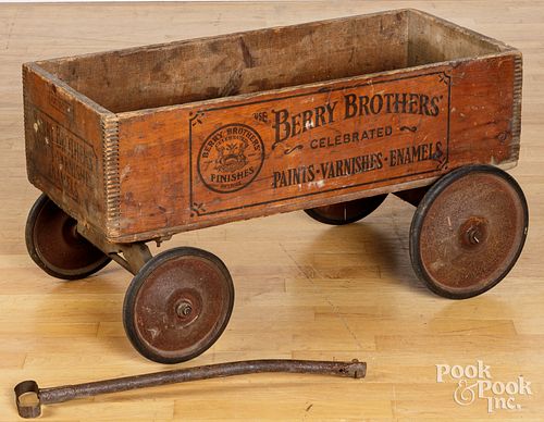 BERRY BROTHERS CHILD'S PULL WAGON,