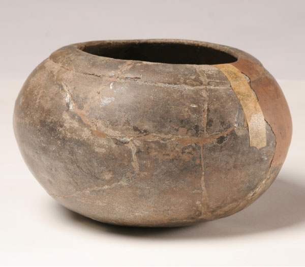 Native American restored pottery