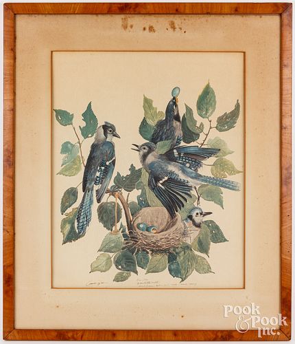 CARROLL TYSON SIGNED PRINT OF BLUE