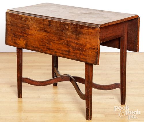 NEW ENGLAND MAPLE PEMBROKE TABLE,