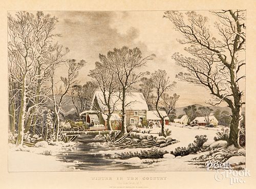 CURRIER & IVES COLOR LITHOGRAPHCurrier