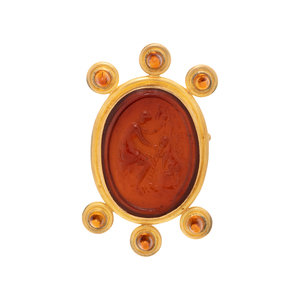 ELIZABETH LOCKE CAMEO AND CITRINE 30ad6a