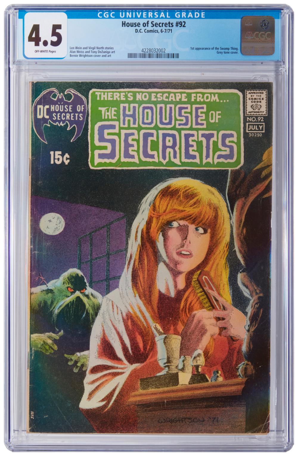 HOUSE OF SECRETS #92 (DC COMICS,