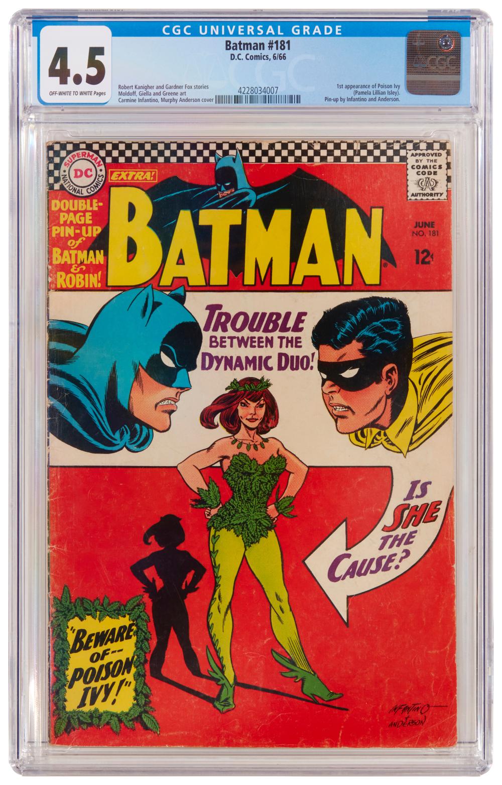 BATMAN 181 DC COMICS 1966 Batman 30ad75