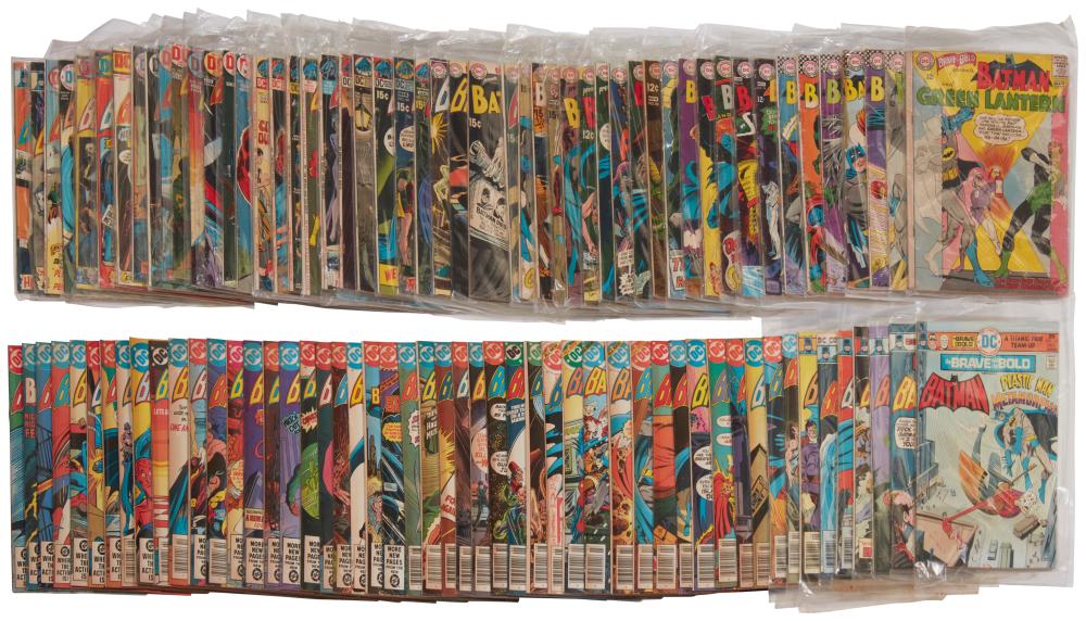 A GROUP OF SILVER AGE DC BRAVE 30ad86