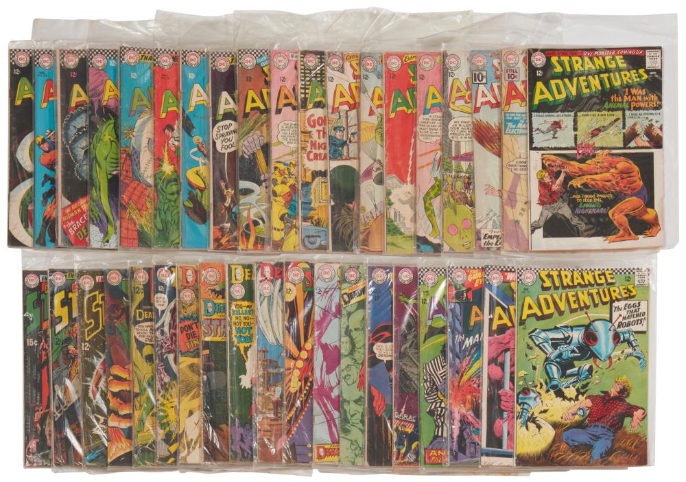 A GROUP OF SILVER AGE DC STRANGE 30ad90