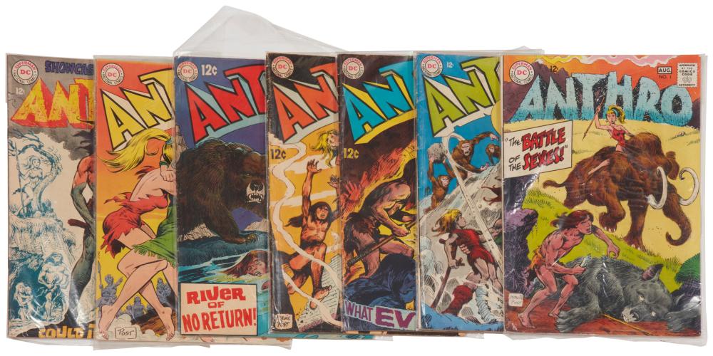 A GROUP OF SILVER AGE DC ANTHRO 30ada0
