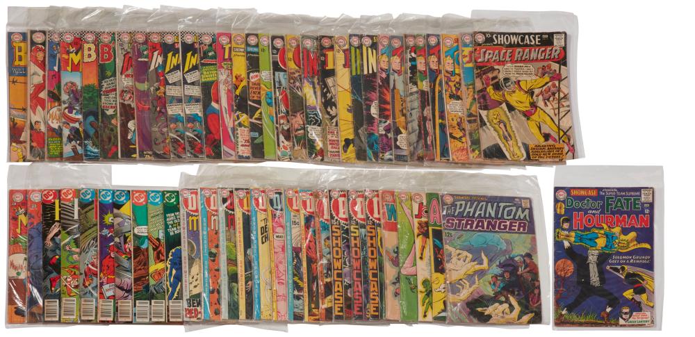 A GROUP OF SILVER/BRONZE AGE DC