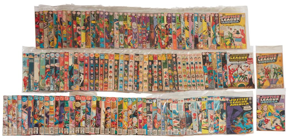 A GROUP OF SILVER BRONZE AGE DC