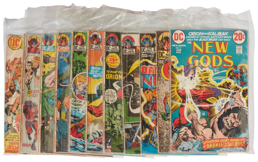 A GROUP OF BRONZE AGE DC NEW GODS