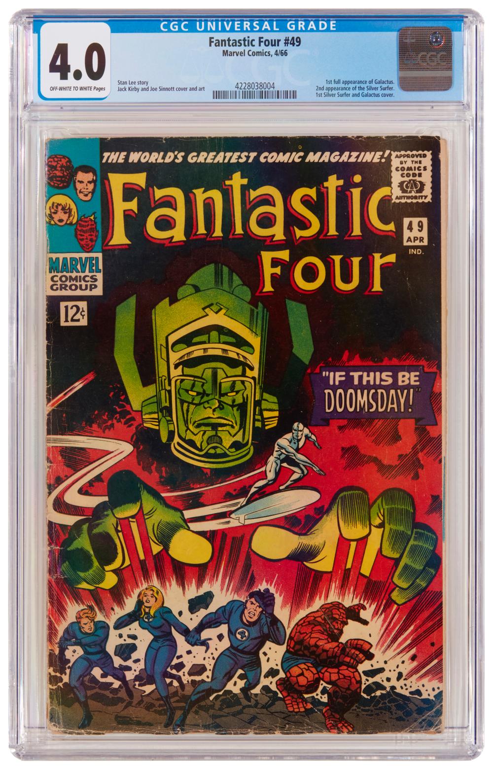 FANTASTIC FOUR 49 MARVEL COMICS  30adf9