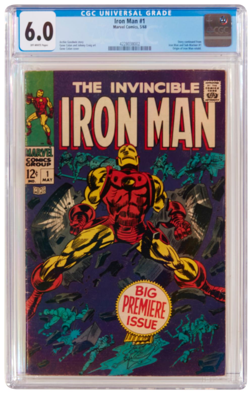 IRON MAN 1 MARVEL COMICS 1968 Iron 30ae03