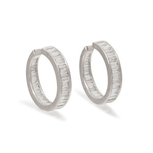 DIAMOND HOOP EARRINGS In an inside 30ae26