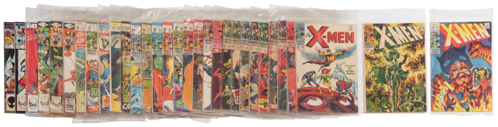 A GROUP OF SILVER AGE MARVEL X-MEN