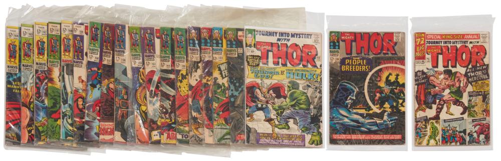 A GROUP OF SILVER AGE MARVEL JOURNEY