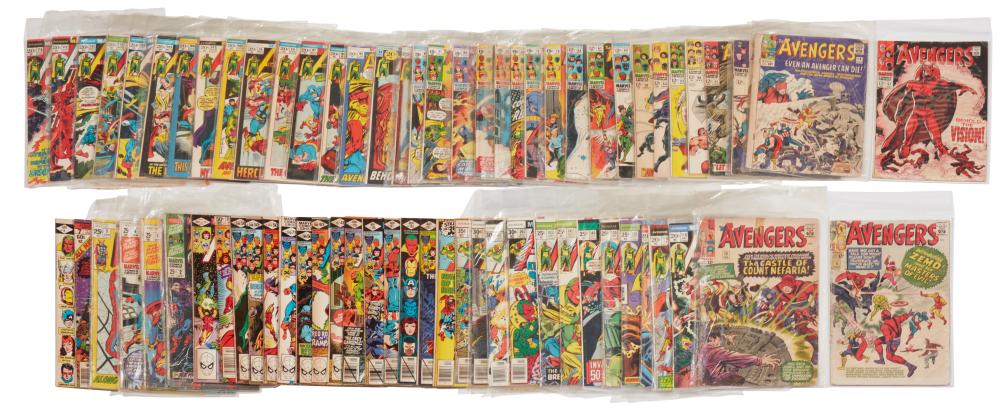 A GROUP OF SILVER BRONZE AGE MARVEL 30ae49