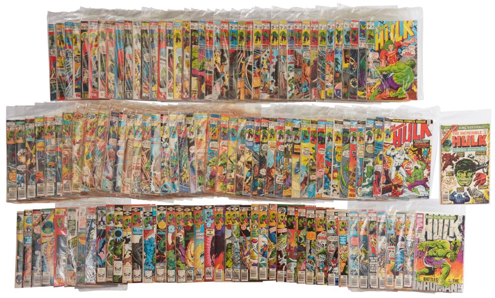 A GROUP OF SILVER BRONZE AGE MARVEL 30ae4a