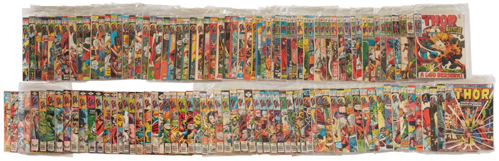 A GROUP OF SILVER BRONZE AGE MARVEL 30ae4b