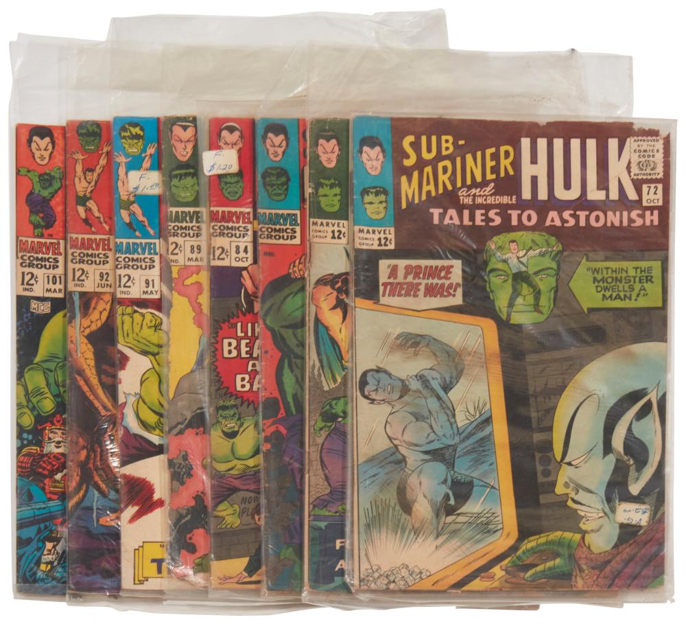 A GROUP OF SILVER AGE MARVEL TALES 30ae47