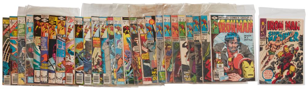 A GROUP OF SILVER BRONZE AGE MARVEL 30ae4e