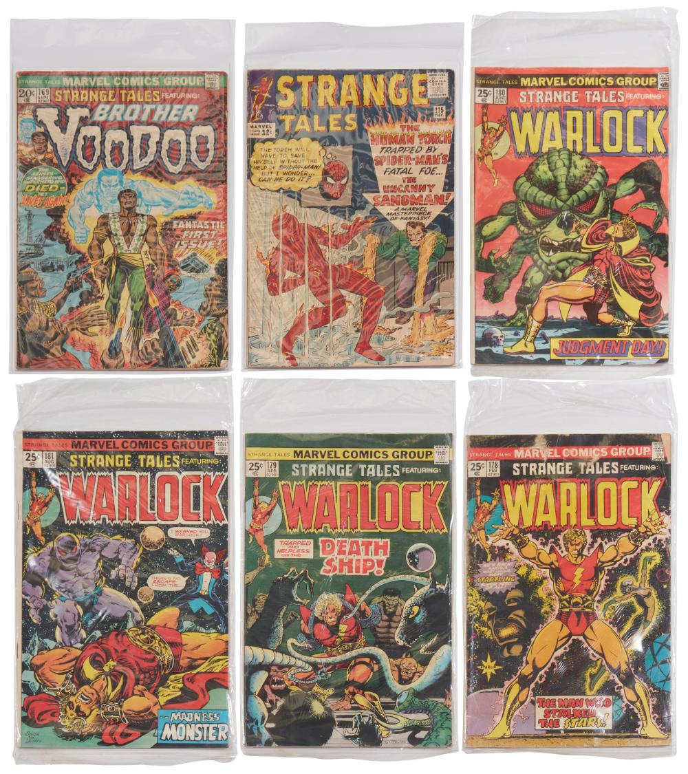 A GROUP OF SILVER BRONZE AGE MARVEL