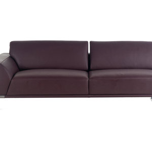 A Roche Bobois Leather-Upholstered