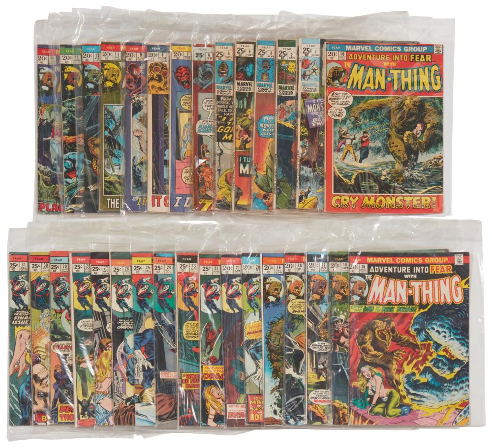 A GROUP OF BRONZE AGE MARVEL ADVENTURES