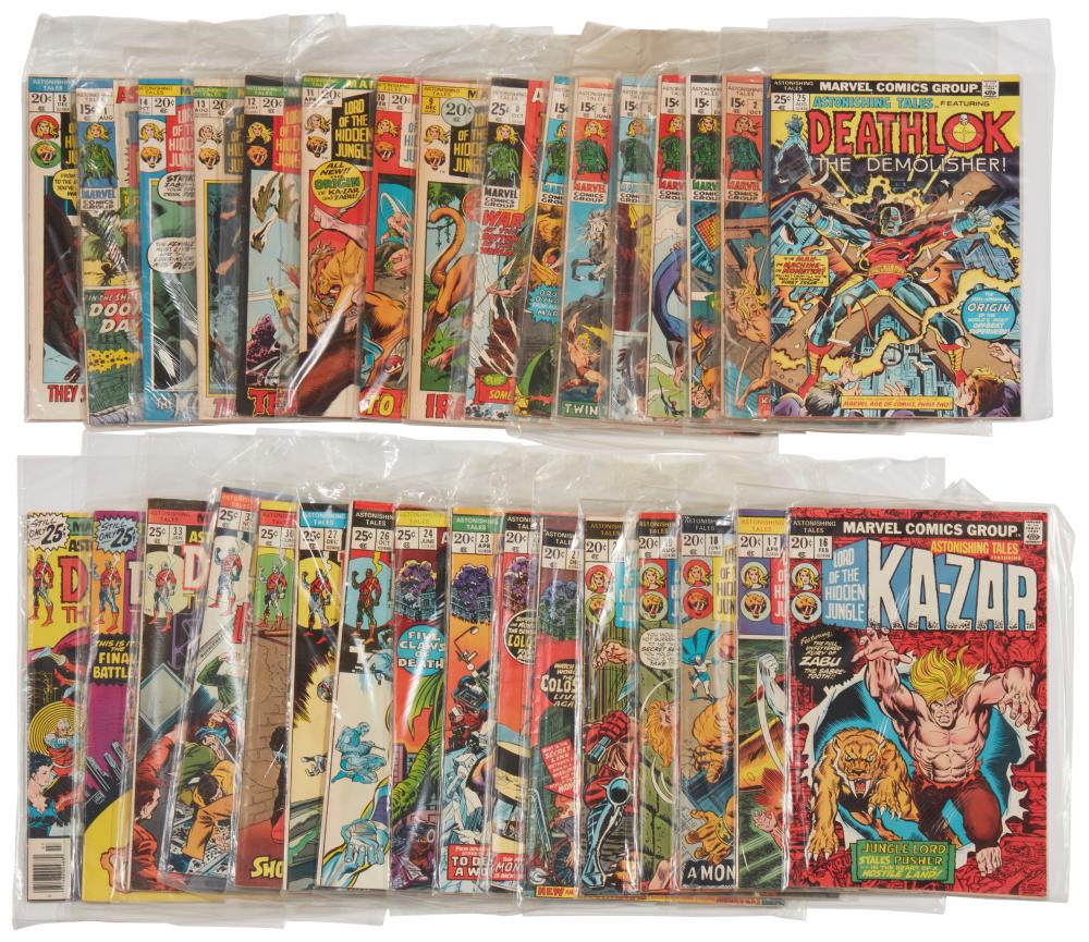 A GROUP OF MARVEL ASTONISHING TALES 30ae74