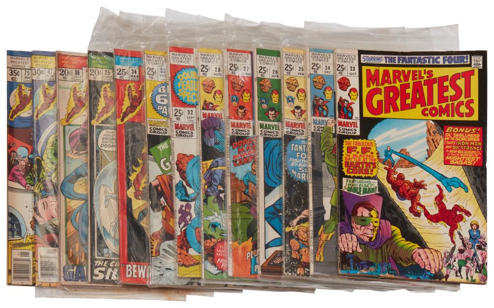 A GROUP OF MARVEL S GREATEST COMICS 30ae7b