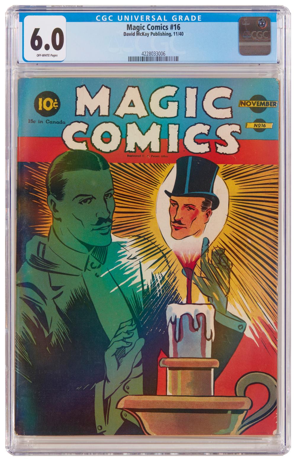 MAGIC COMICS #16 (DAVID MCKAY PUBLISHING,