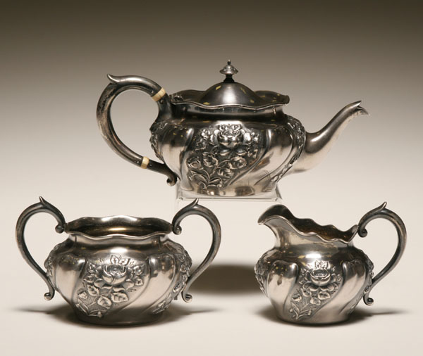 Reed & Barton sterling silver tea service;