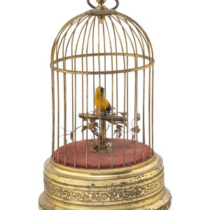 A Birdcage Automaton 19th Century Height 30af04