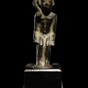 An Egyptian Bronze Harpocrates
Late