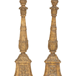 A Pair of Italian Gilt Decorated 30af6b