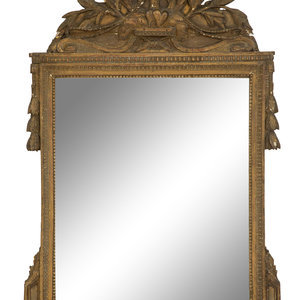 A Louis XIV Giltwood Mirror
18th