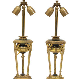 A Pair of French Gilt Bronze and 30afa0
