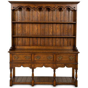 An English Oak Welsh Dresser Late 30afb0