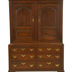 A George I Oak Livery Cupboard 18th 30afaf