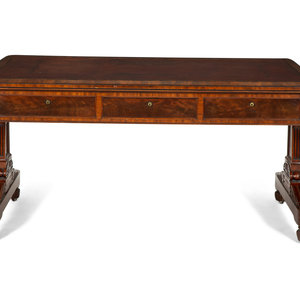 A William IV Mahogany Writing Table Circa 30afda