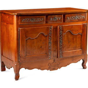 A French Provincial Walnut Serving