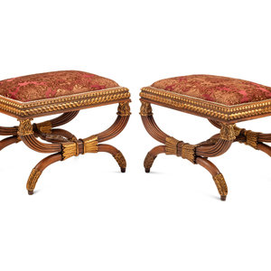 A Pair of Continental Parcel Gilt 30b10d