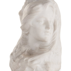 A Continental Marble Bust Height 30b12a