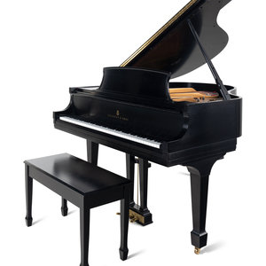 A Steinway and Sons Black Lacquer 30b184