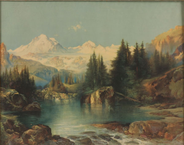 Thomas Moran (American, 1837-1926) View