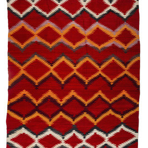 Navajo Transitional Weaving Rug ca 30b2d9