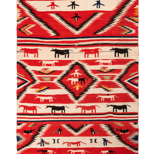 Navajo Pictorial Weaving / Rug
early