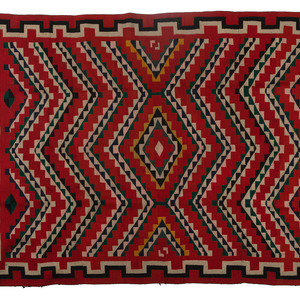 Navajo Germantown Weaving / Rug
late